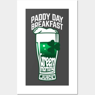 Paddy day breakfast Posters and Art